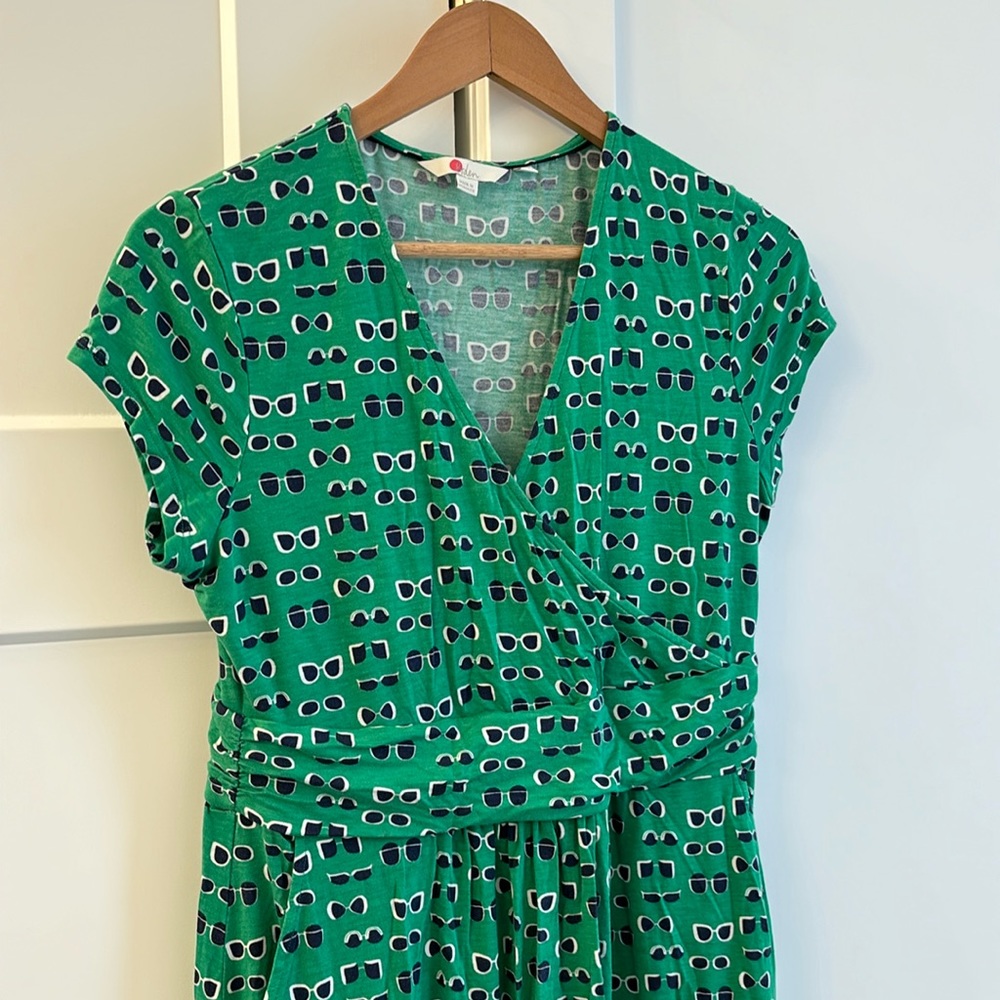 Boden Lola Jersey Dress (Petite) Sunglasses Print